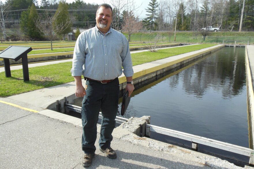 Harietta Hills Trout Farms co-owner Dan Vogler wants to produce up to 300,000 pounds of trout at the historic Grayling Fish Hatchery.