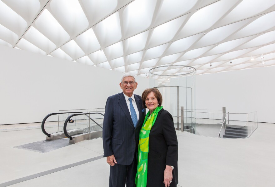 Eli and Edythe Broad have been collectors for more than 40 years.