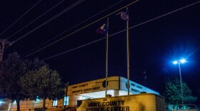 A view of the Hunt Co. Sheriff's Office in Greenville, TX.