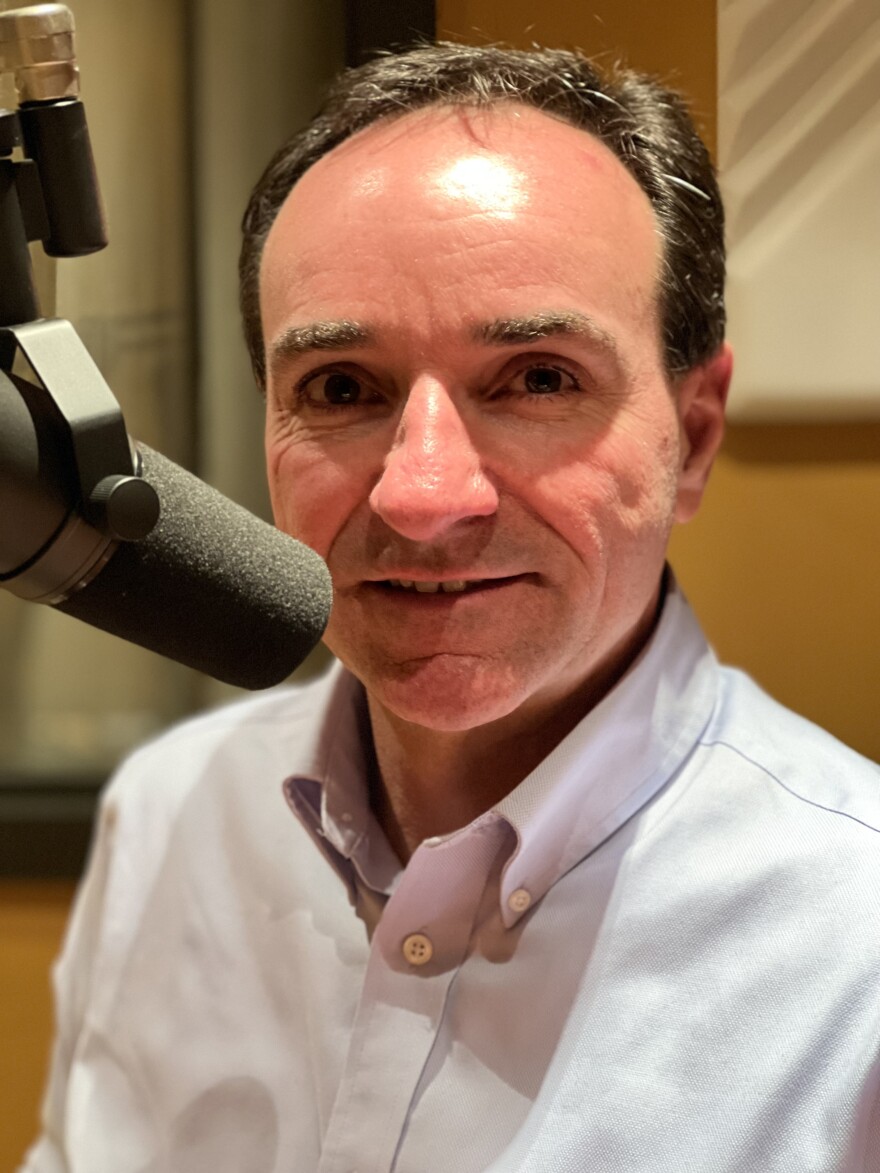 Jim Comparoni in the MSU Audio Studios