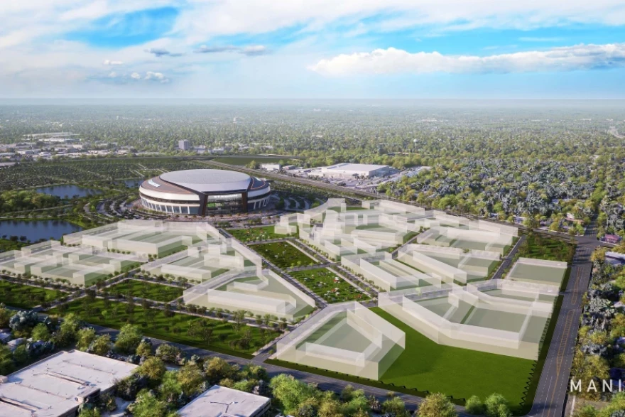 The Bears released renderings of their proposed Arlington Heights stadium.