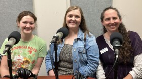 Josie Bailey, Taylor Winnie and Emma Collins - at WUTC.