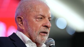 "Legs" Lula: Brazilian President Luiz Inácio Lula da Silva speaking in São Bernardo do Campo, Brazil, on March 19, 2026.