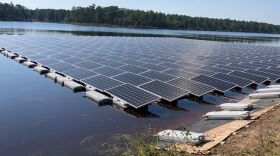 The largest floating solar power plant in the southeast is at Fort Bragg.