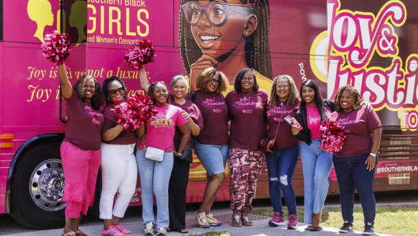 The Joy and Justice tour will make its final stop on a nine-city Southern tour on Sunday in Charlotte. The group’s goal is to organize, inform, and celebrate Black women and girls.