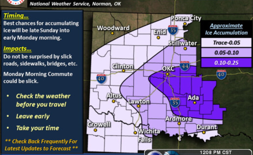 Feb 15-16 2015 forecast