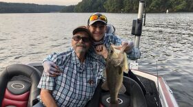 Picture of Missouri teen and dad with fish