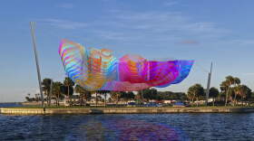 The mesh sculpture by renowned artist Janet Echelman is expected to cost around $3 million with $1.3 million of public funding.