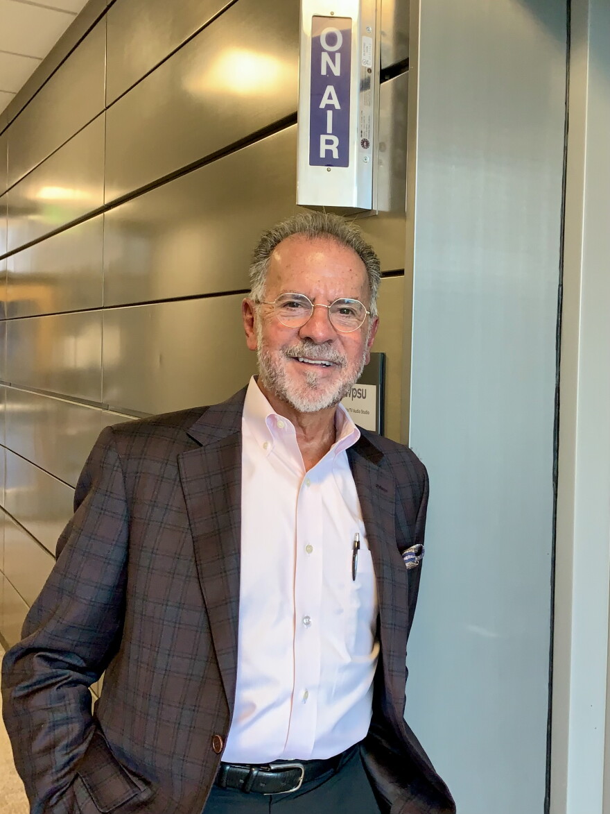 Bill Marrazzo, president and CEO of WHYY, at WPSU's office.