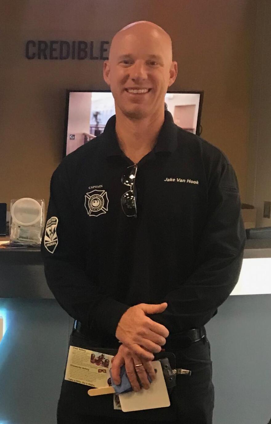Fire Captain Jake Van Hook