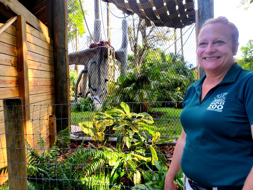 Lee Ann Rottman is the Director of Animal Programs at the Naples Zoo