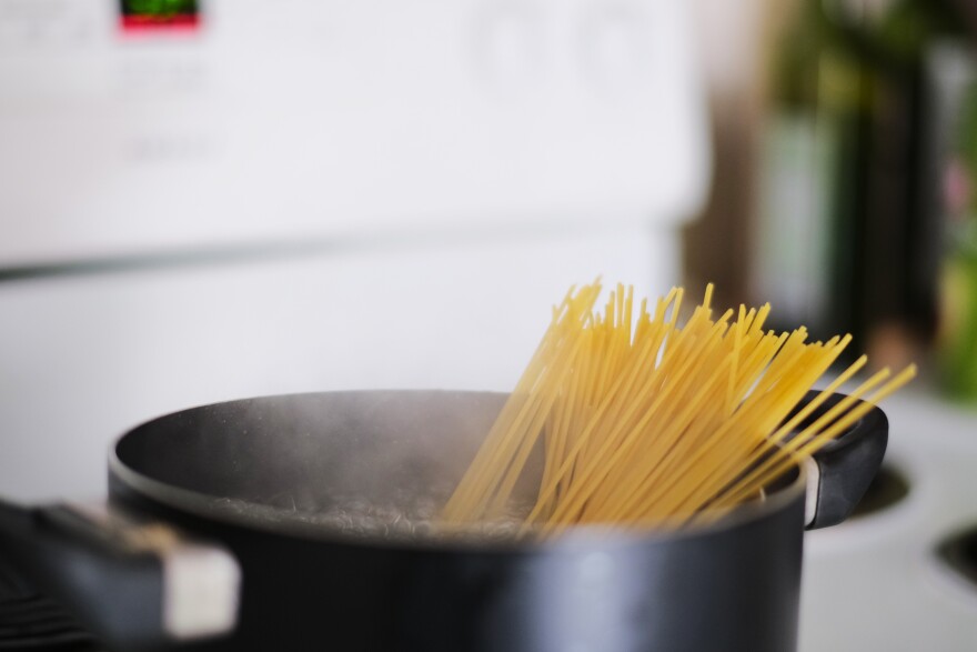 Durum wheat is made into the semolina flour used in pasta.