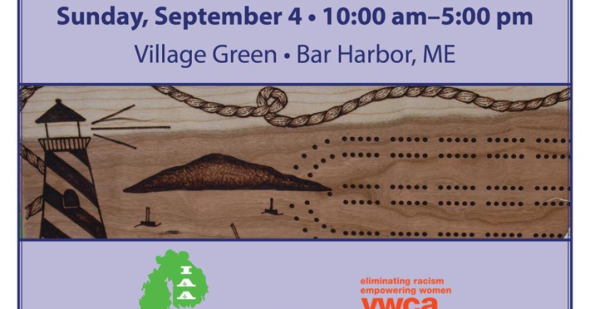 Island Arts Association's Annual Labor Day Weekend Craft Fair Maine