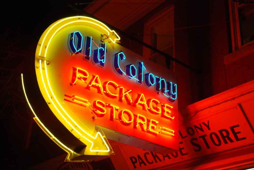 package store sign