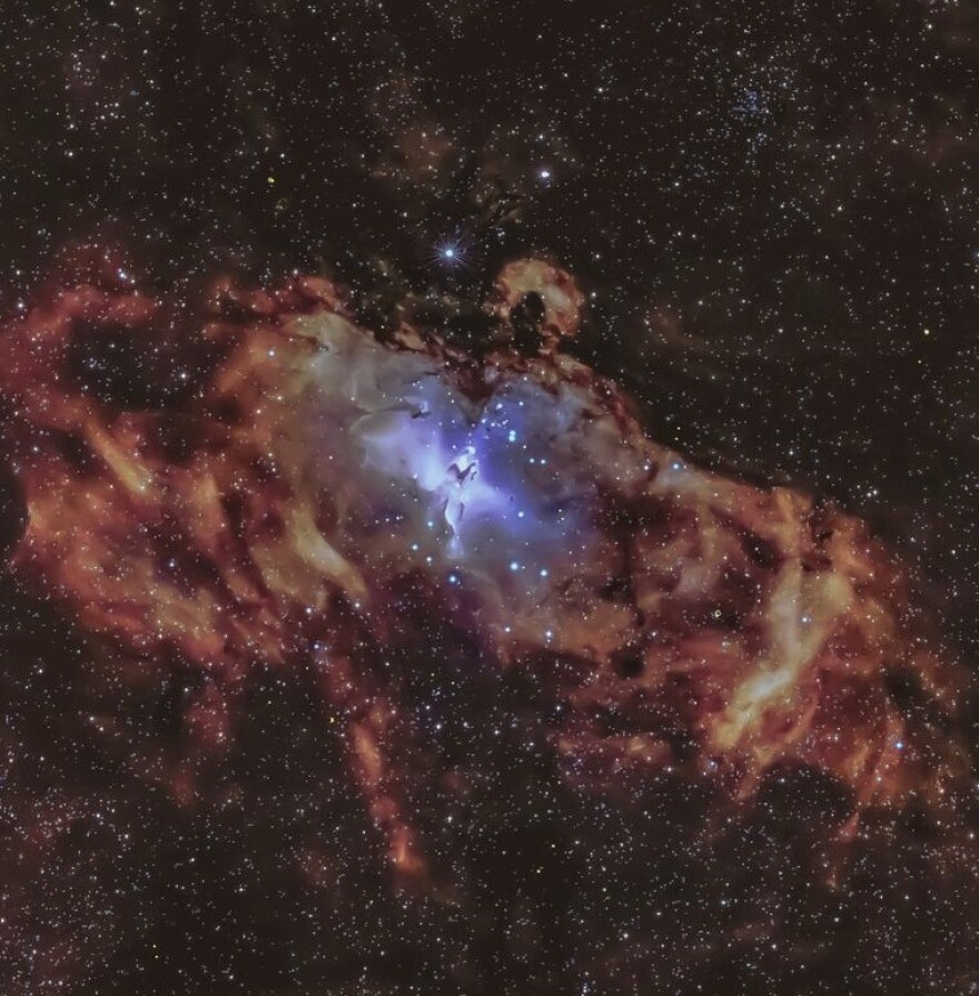 “Pillars of Creation”, captured here by the EAAA’s Rod Bell.