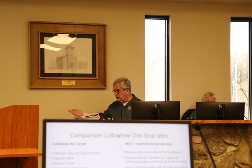 Jackson County Board of Elections member Jay Pavey on December 9, 2025