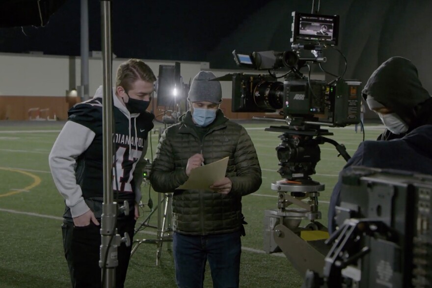 The Indiana Department of Health's Super Bowl commercial will feature Will Loggan, the son of an Indianapolis high school athletic director who died from COVID-19 last year.