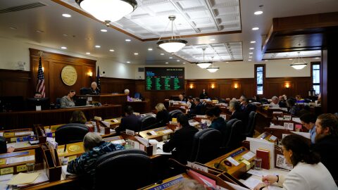 The Alaska House of Representatives passes a resolution to urge the Trump administration waive a $100,000 visa fee for international teachers on Mar. 20, 2026.