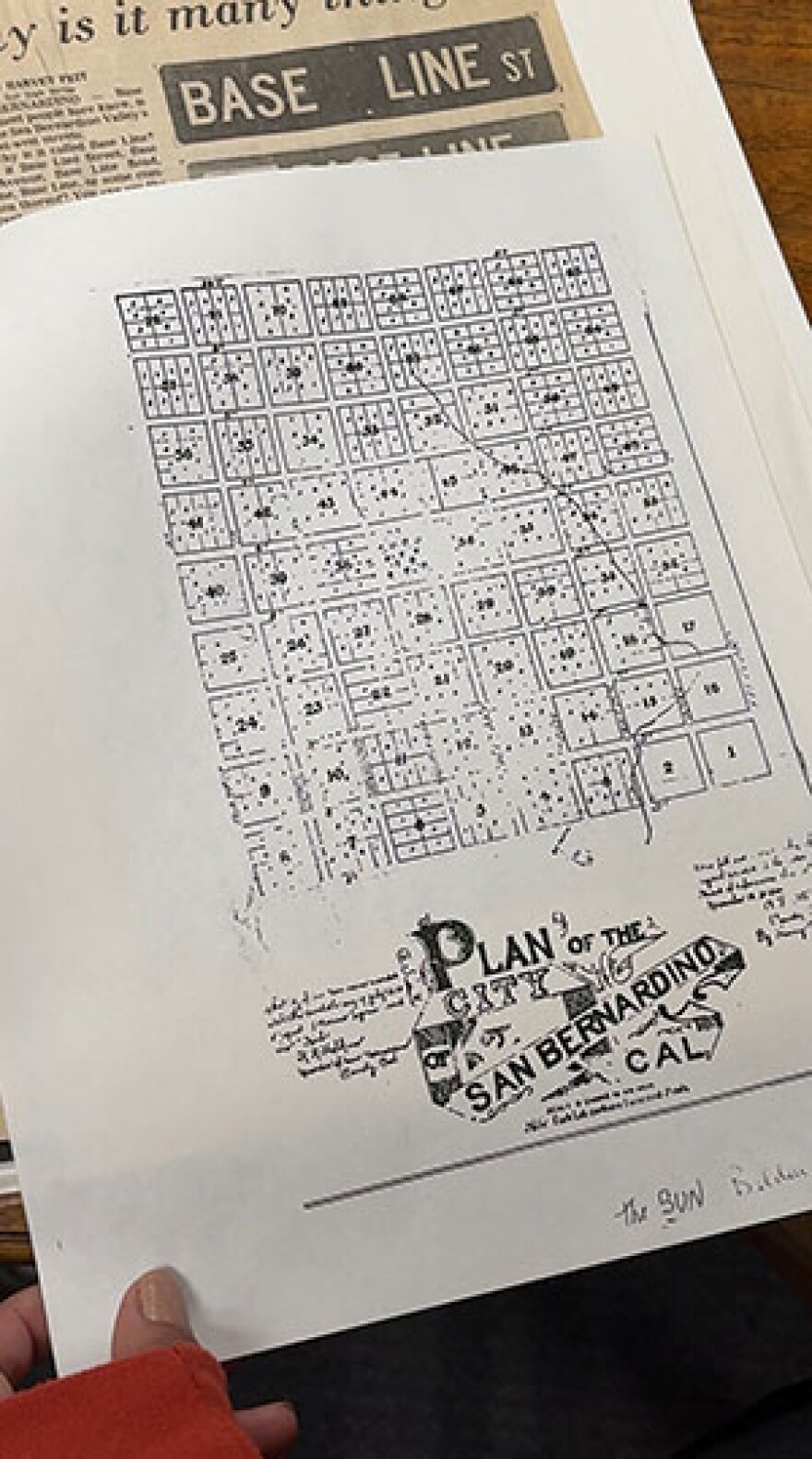 Plan of the City of San Bernardino