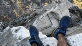 The picture hiker Rene Compean sent to a friend asking for help. (Rene Compean)