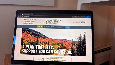 The home page of coverme.gov. Open enrollment started on Nov. 1 and runs through Dec. 15.