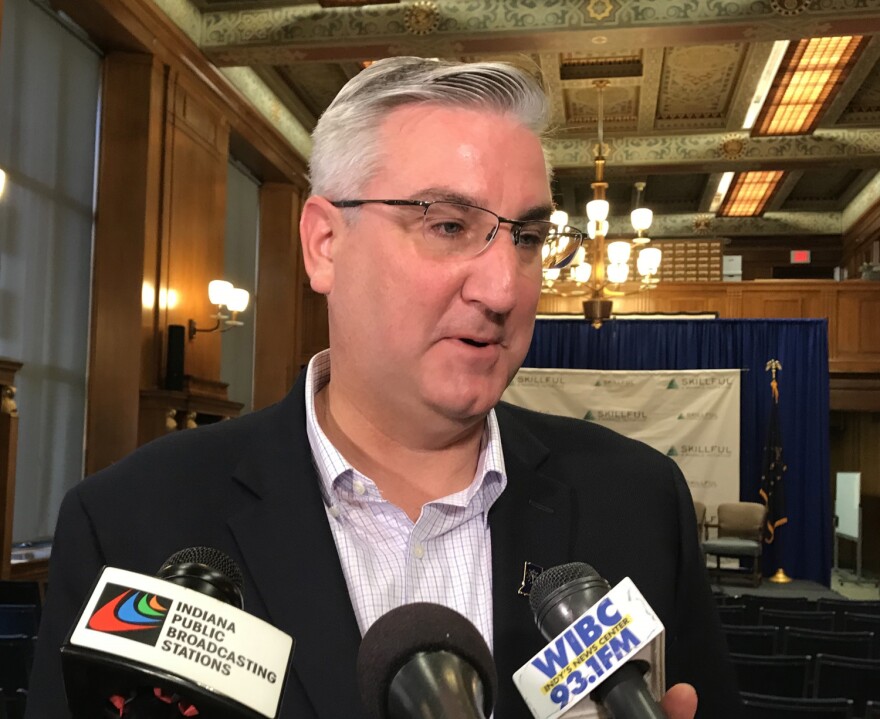 Gov. Eric Holcomb acknowledges the state needs to help foster parents more.