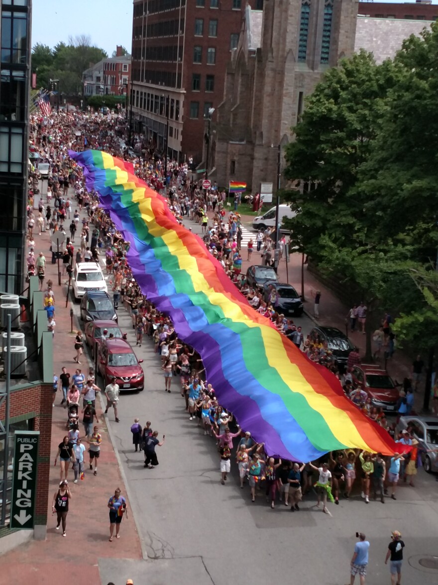 portland gay pride logo