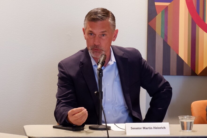 Heinrich said he would do everything in his power, "to protect every American citizen's right to vote"