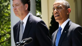 President Obama speaks Friday during a news conference to announce his nomination of James Comey to become FBI director.