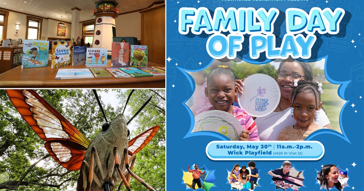 Milwaukee With Kids weekend guide: Books, bugs and more