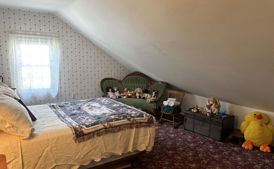 Known as the "children's room," this is said to be the most haunted room in the entire house; even more so than the rooms Andrew and Abby Borden were brutally murdered in. Credit: Sofia Barr/Ocean State Media