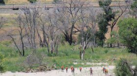 Hundreds of people searched for a missing San Luis Obispo County boy over the weekend, but failed to find any sign of him.