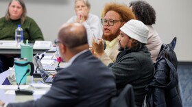 East Lansing Independent Police Oversight Commission Chair Ernest Conerly at a meeting on Nov. 12, 2025.