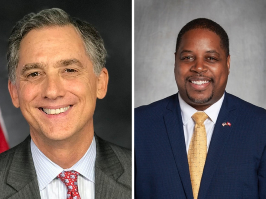 Republican U.S. Rep. French Jones (left) is facing a challenge from Democrat Chris Jones.
