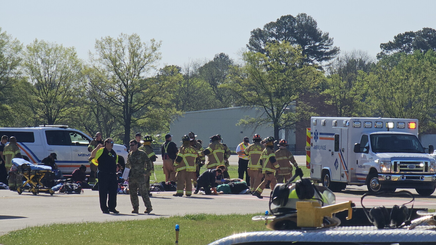 Full-scale disaster drill tests LR airport's emergency preparedness