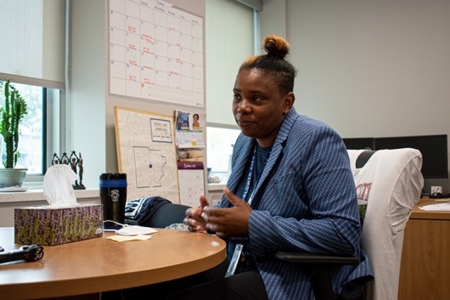 LaShara Evans credits her parents, Gwen and Lawrance Lee Evans, for the success of their children.