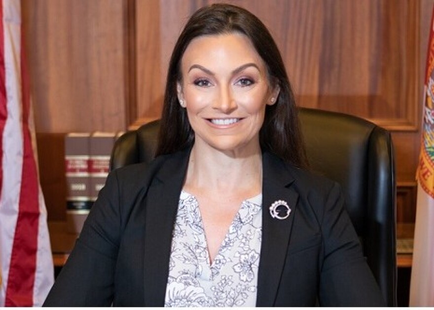 Agriculture Commissioner Nikki Fried is the lone Democrat on the Florida Cabinet. She's abstained from two votes regarding the position of OFR commissioner.