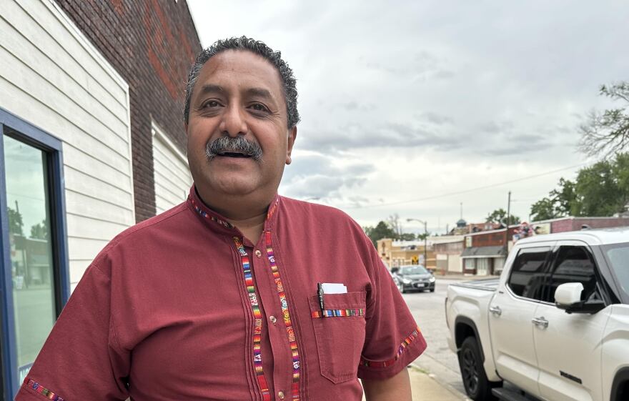 Edgar Galicia, Executive Director of the Central Area Betterment Association, says Central Avenue has been gradually improving for 40 years, but has recently taken a hit from immigration policies and tariffs