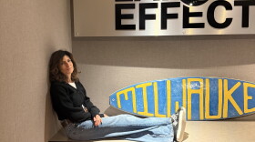 Filmmaker Faith Kohler in WUWM's Lake Effect studio.