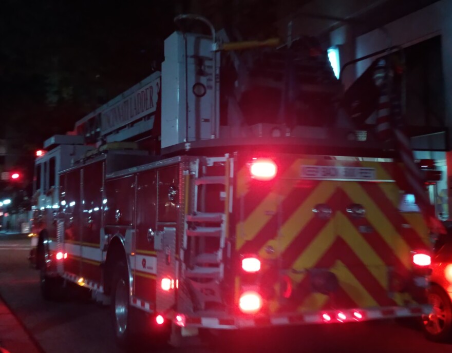 A Cincinnati Fire Department truck.