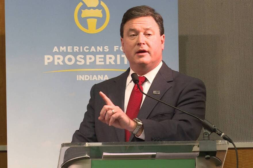 Rep. Todd Rokita (R-Brownsburg) reversed a previous decision, announcing Tuesday he will participate in a Senate GOP primary debate organized by the nonpartisan Indiana Debate Commission.