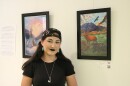 Young Indigenous Women artists showcase their work at the North Boulder Library on Wednesday, June 24th, 2026, in Boulder, Colo.