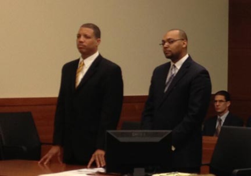 Clayton Luckie in court