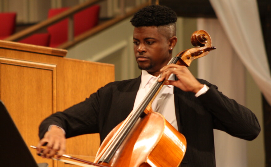 Sterling Elliott, cellist.