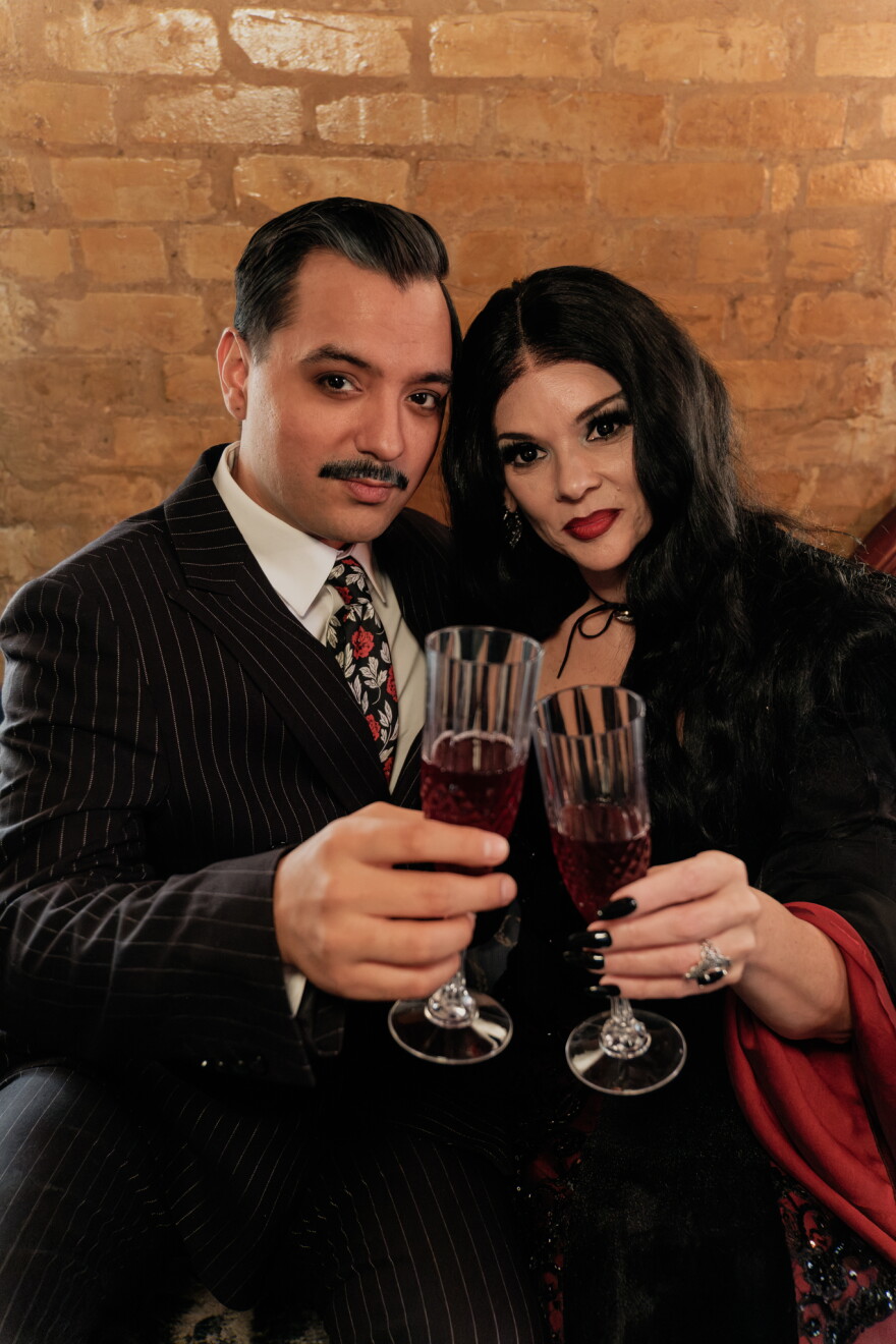 Gomez and Morticia