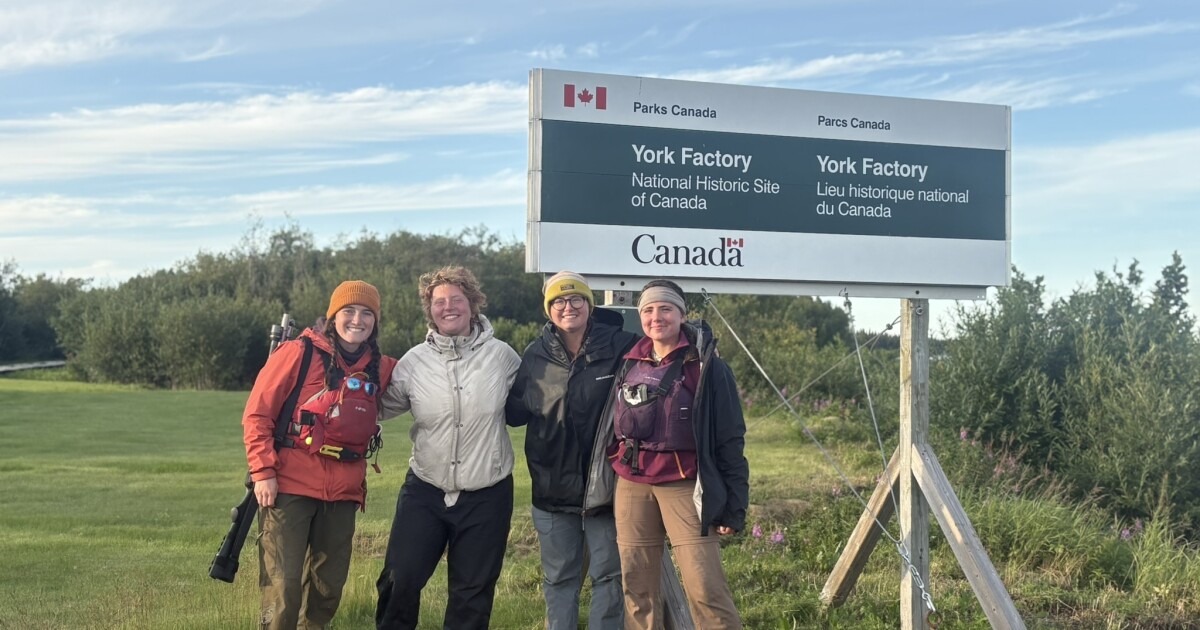 Virginia Tech student canoes 1,300 miles through the wilderness to encourage women to explore the outdoors