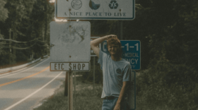 Henrik's new album cover for "North Main Street"