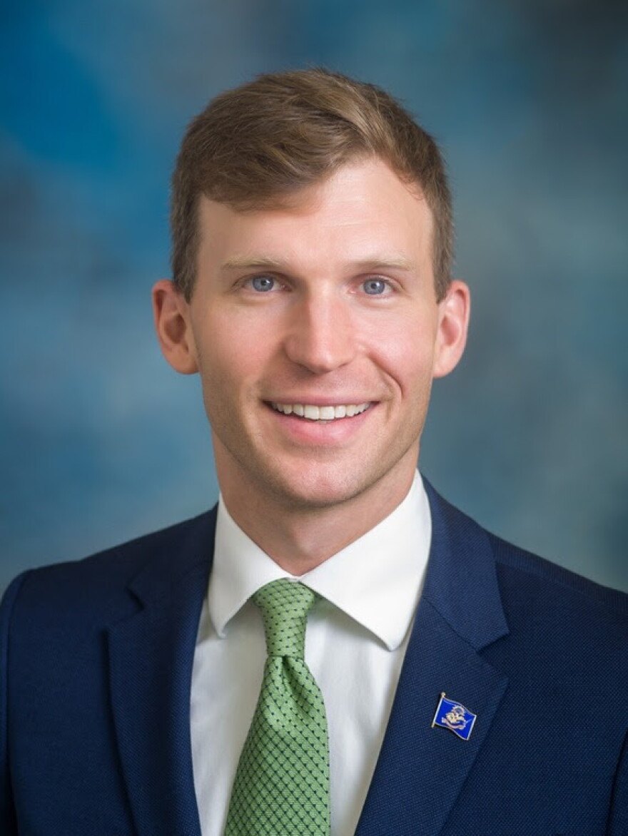 School Superintendent Levi Bachmeier