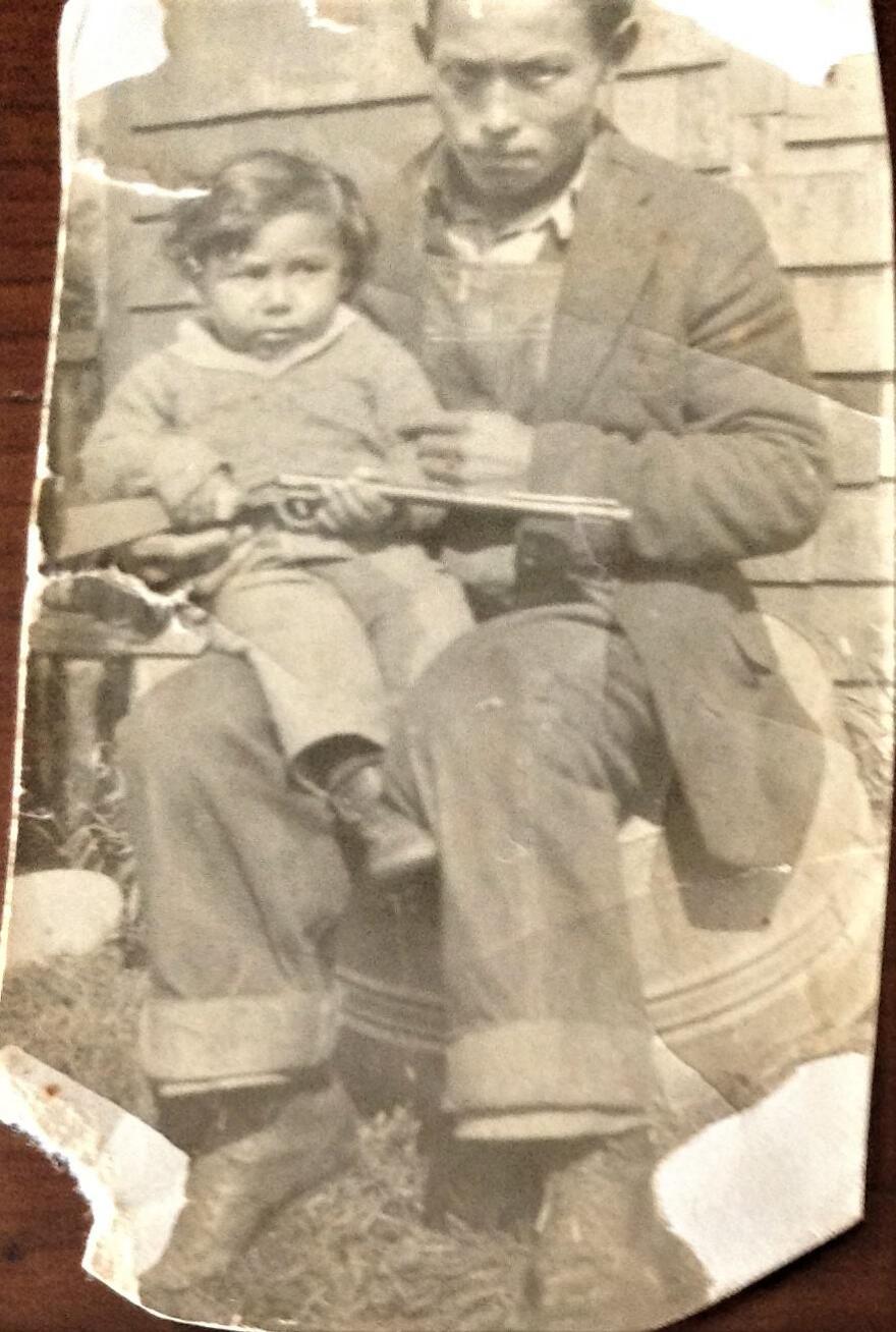 Eva Tcheripanoff hunted foxes with her Uncle William in the 1930s. (Photo courtesy of Julia Dushkin)