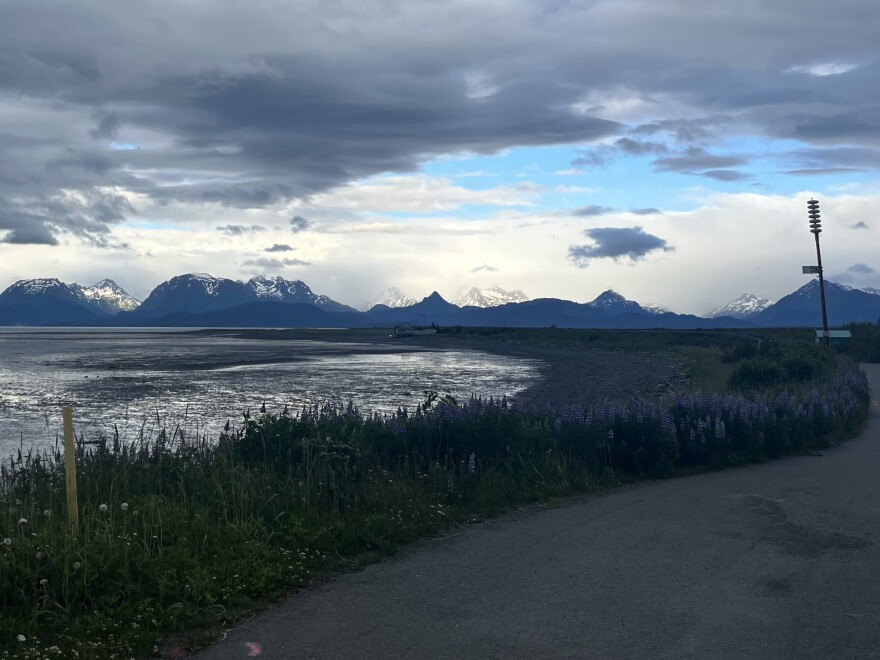 The warning was first issued around 10:50 Saturday night, followed by an all-clear for Kachemak Bay at 11:35 p.m.